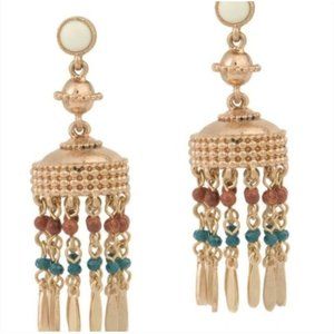 Nanette Lepore Beaded Chandelier Earrings NWT